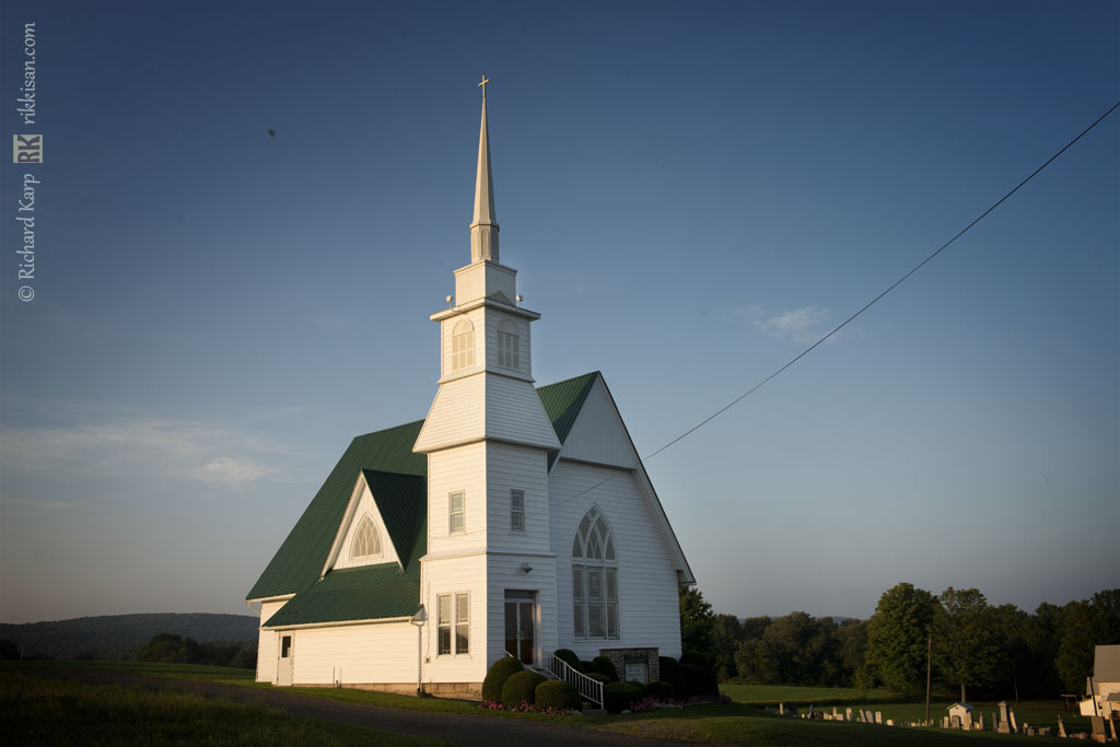 Ebenezer?East Point  Methodist Church, near Liberty PA  2014  (c) Richard Karp