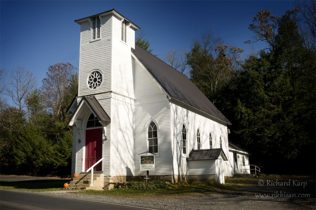 Caldwell United Methodist Church, Ghallagher Twp., Clinton County PA       2011  (c)  Richard Karp