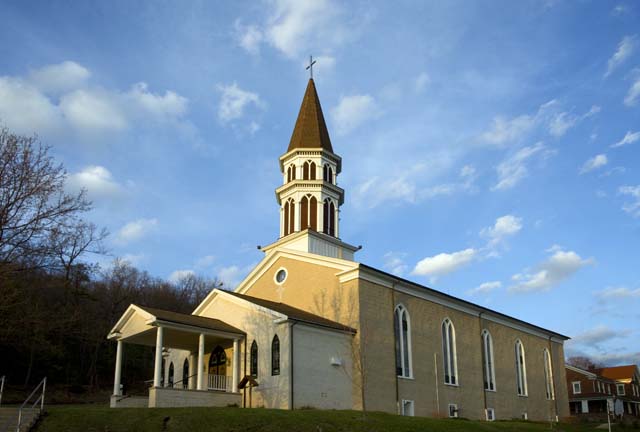 Immaculate Conception Catholic Church, Bastress PA  2009 -- (c) Richard Karp