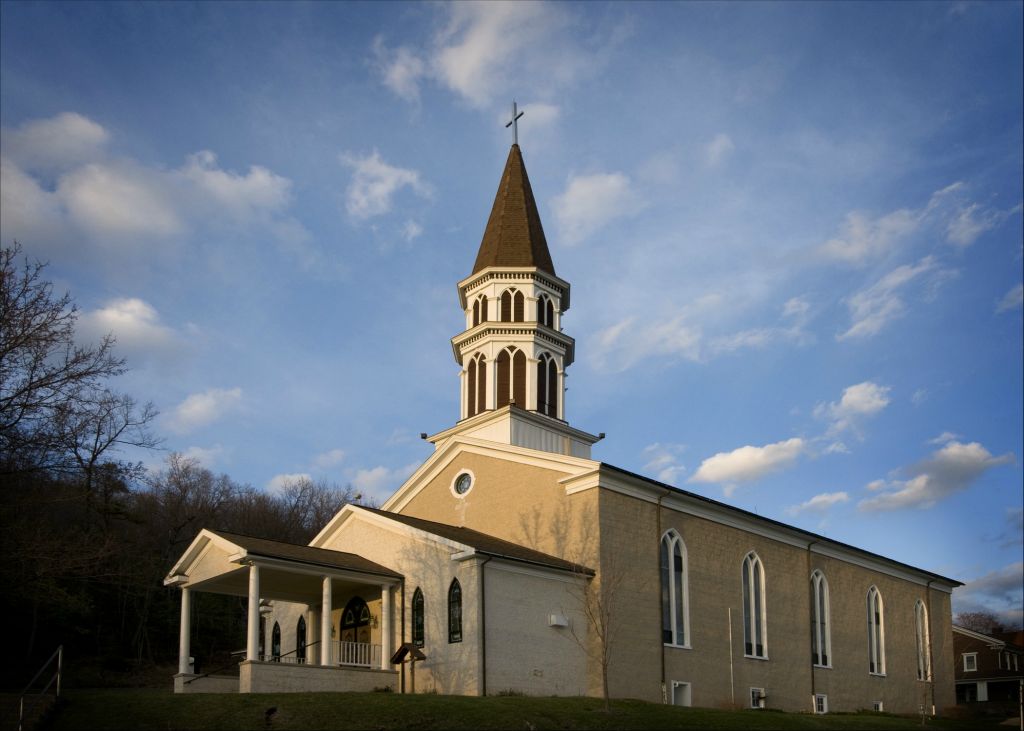 Immaculate Conception Catholic Church, Bastress PA.  © 2009 Richard Karp