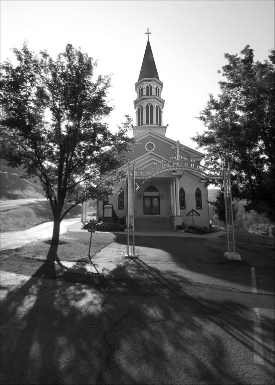 Immaculate Conception Catholic Church, Bastress PA.  © 2011 Richard Karp