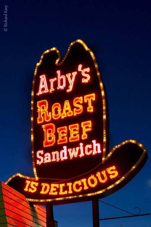 Arby's Roast Beef, on the Golden Strip, 2014    @ Richard Karp