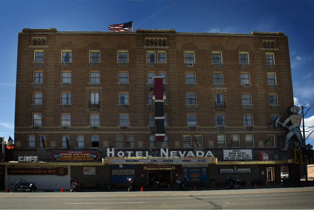 Hotel Nevada, Ely, UTah.      (c) Richard Karp